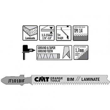 Lames de Scie Droite 5 Lames JT101BIF-5
