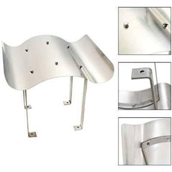 VidaXL Stainless Steel Chimney Cowl Silver