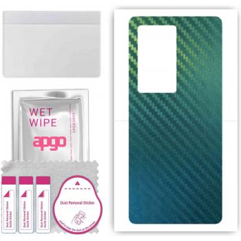 Capa protectora apgo en foil para la parte trasera del Vivo X70 Pro Plus – Patrón carbonato camaleón CAKA1