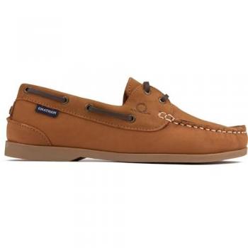 Willow Brown Leather Shoes – Chatham Marine Women’s EU 38