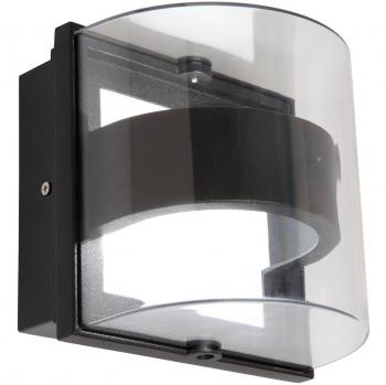 ECO‑Light Delta Außenbeleuchtung – 16 × 16 cm, 6 W, Warmweiß (3000 K), Schwarz