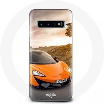 Protector para Samsung Galaxy S10 Edge Fórmula 1 McLaren F1 Naranja