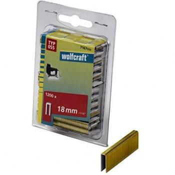 Wolfcraft 7167000 18mm Narrow-Backed Staples Machine