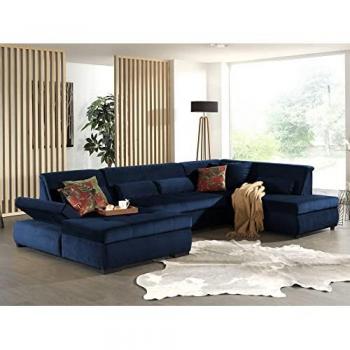 Blaues Ecksofa Vermont von Lisa Design