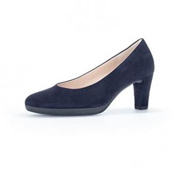 Gabor Modische Plateaupumps Blau 40 EU
