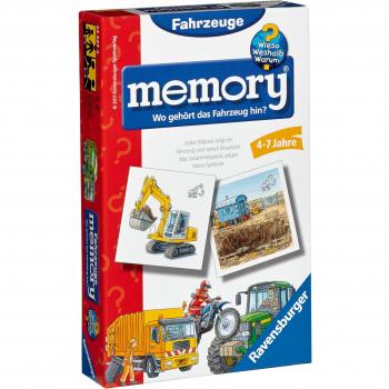 Fahrzeug‑Kartenmemory mit 48 Teilen (Ravensburger)