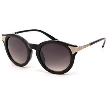 Lunettes de soleil Eye Wear Élégance Noire et Dorée