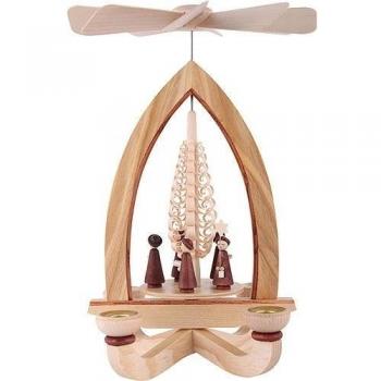 Erzgebirgische Kurrende Kerzenpyramide