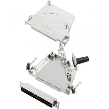 D-SUB 45° Male Connector Strip 37 Pins Solder Bucket