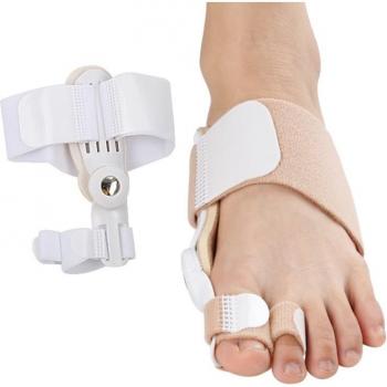 Daumen‑Valgus Orthese mit Kappe – Nacht