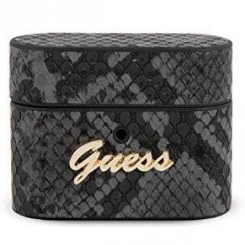 Custodia Guess per AirPods Pro Black Python Collection