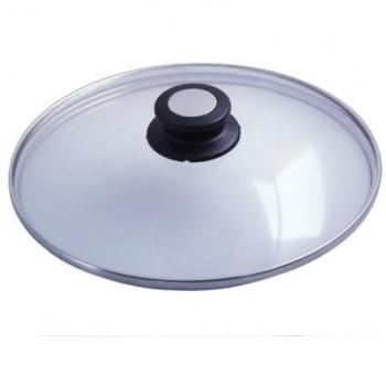 Couvercle DE BUYER -4112.28 en verre et inox Ø 28 cm