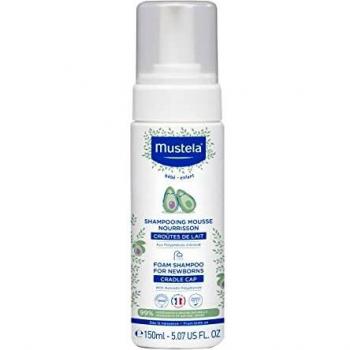 Mustela Schiuma Shampoo Nutriente per Neonati 150ml