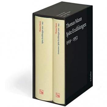 Späte Erzählungen 1919-1953: Text und Kommentar in einer Kassette