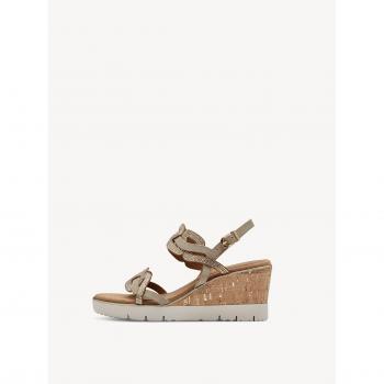 Sandale Marron Talon 39 Tamaris Confort