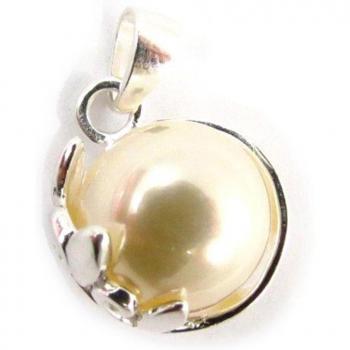 Perla White Silver Pendant (G1607) – Lily’s Treasures