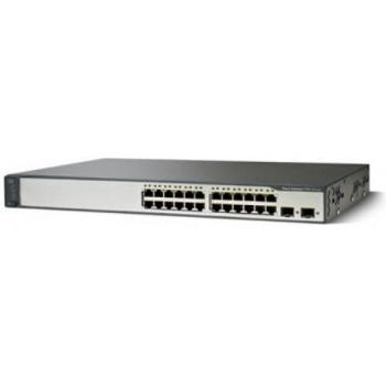 Cisco WS‑C3750V2 24‑Port Gigabit PoE+ Switch