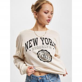 Sudadera Taupe-Neutro Only Dreamer O-Cuello