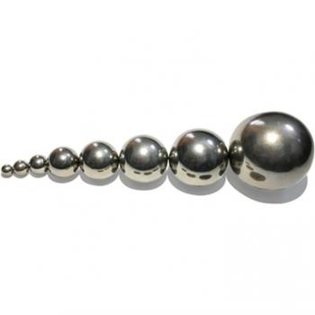 Precision Steel Fitness Ball (20-50mm, 304 Solid)