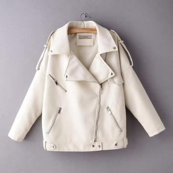 FTLZZ Chaqueta de Piel Sintética Cálida