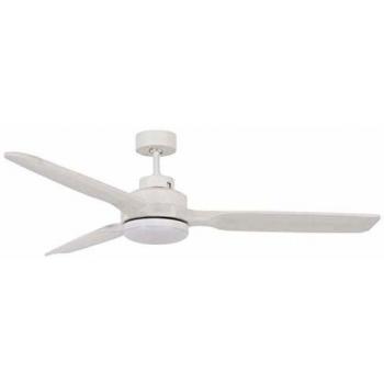 LUCCI AIR Shoalhaven Ventilateur de plafond à 3 pales en bois véritable, 3 vitesses pour l'été et l'hiver