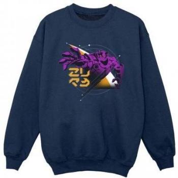 Moletom Infantil Disney Lightyear Zurg 12-13 Negro