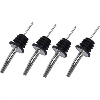 4pcs Free Flow Bottle Pourer
