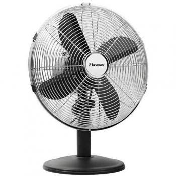 Ventilateur de table mobile 35 cm noir