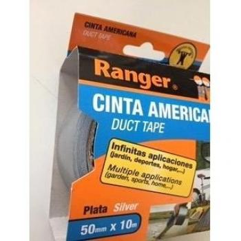 Miarco Cinta Americana Gris 50mm Rollo 10m