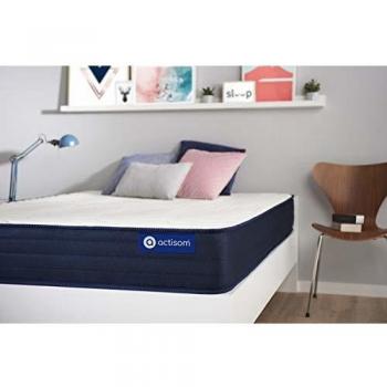 Matelas Actimemo 90x200 cm Mémoire de Forme – 22 cm, Très Ferme, 5 Zones