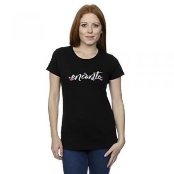 Royal Glow Encanto Cotton T‑Shirt (Black)