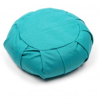Zafu Myga – Oreiller de yoga circulaire, housse lavable, cœur de sarrasin