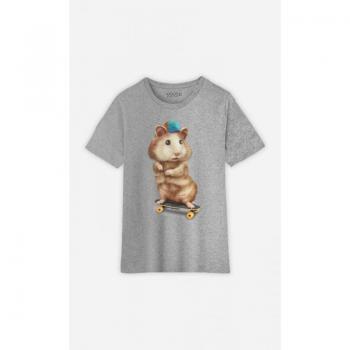 Kinder-T-Shirt SKATEBOARD HAMSTER mit coolen Motiven