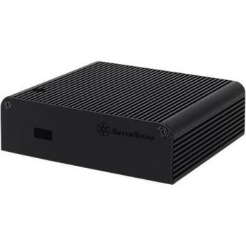 Mini Boîtier PC SilverStone PT‑14 Noir – Sans PSU – 2x HDMI – Intel NUC