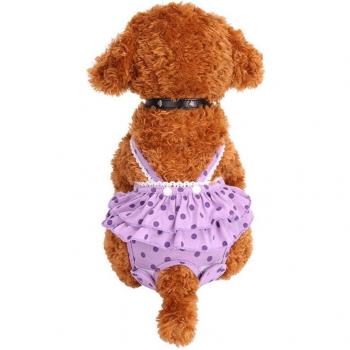 Diper lavable para perros y gatos, con correa