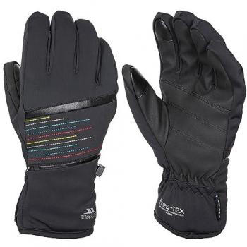 Trespass Women's Kay Black Ski Gloves