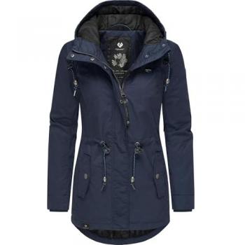 Ragwear Monadis Black Label Damenparka – Navy, 2XL – Wintergewand