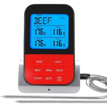 Wireless Digital BBQ Meat Thermometer
