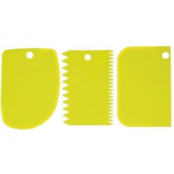 Pastry Spatula Set with Jagged Edges