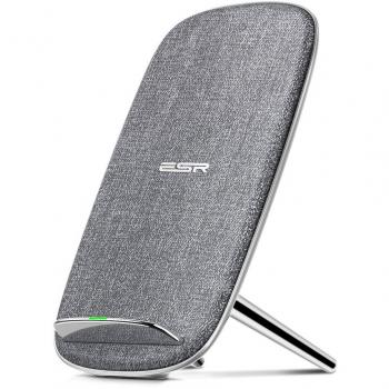 Cargador Inalámbrico ESR, Carga Rápida Qi Vertical, 5W para iPhone, 10W para Samsung