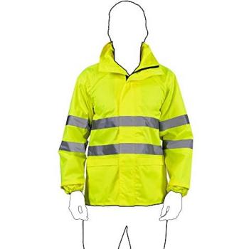 Imperméable haute visibilité jaune Pollux M