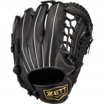 Soft Steer Right Throw Baseball Glove – Black (Zett BRGB35430)