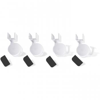 Pinolino Rollenset für Kinderbetten – U‑Aufnahme, weiß