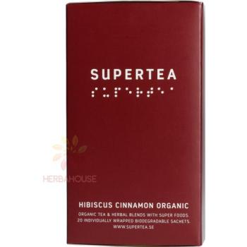 Ekologisk hibiskus‑kanel te – 20‑paket