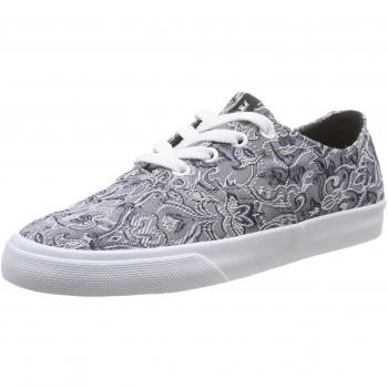 Supra Damen Sneakers Grau GREY/PATTERN-WHITE GPA Size 38 EU (4.5 UK)