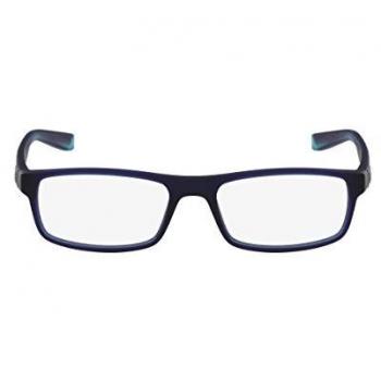 Nike 7090 Herren Brillengestelle, Matte Navy/Photo Bluee