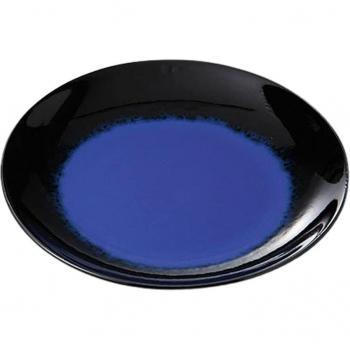 Set di Piatto Arita Tenmoku Blu 12 pezzi