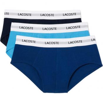Slip Lacoste Blu Navy Nero Triplo XXL