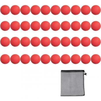 40 Pack PU Elastic Foam Golf Balls