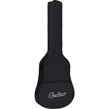 VidaXL 3/4 Classical Guitar Carrier Black 94x35 cm